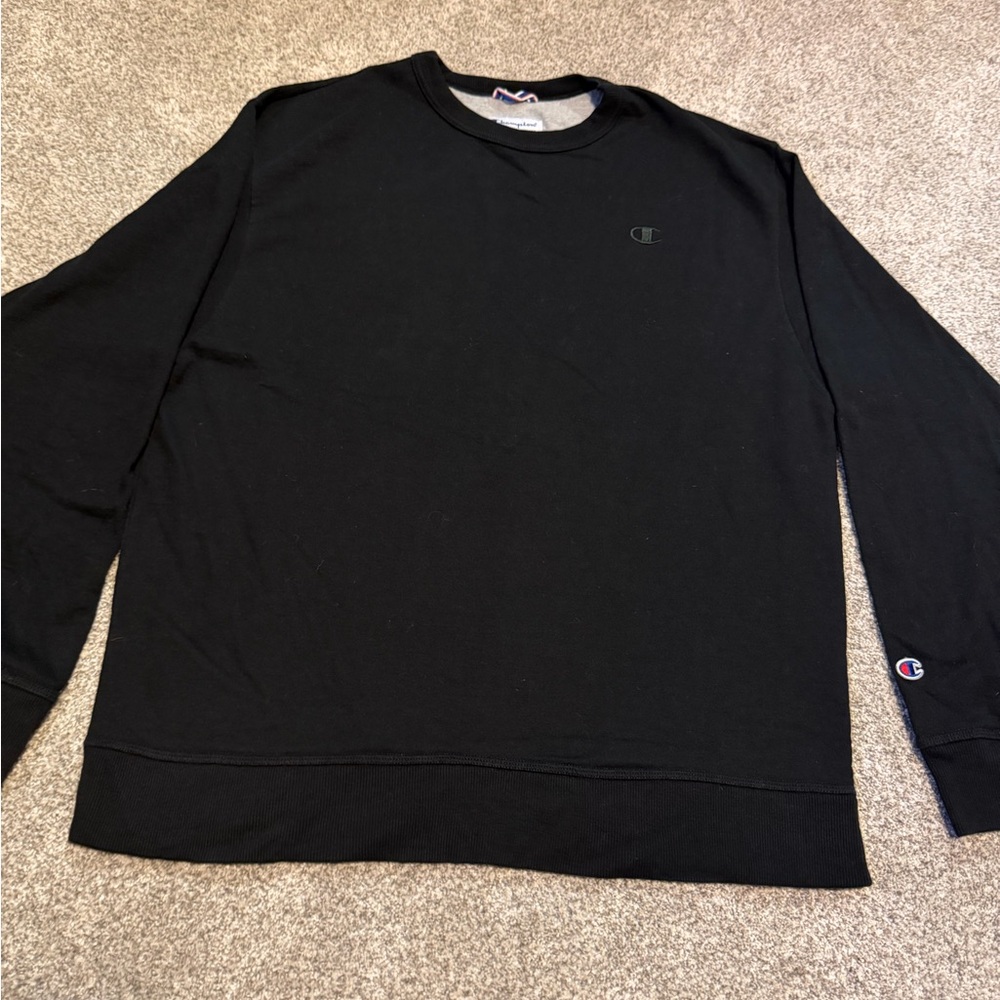 Champion Black Crewneck Size XL